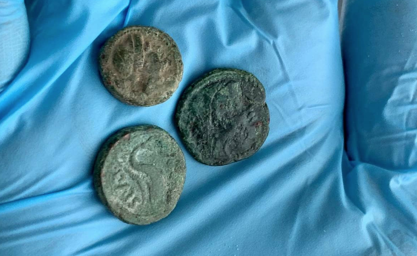 Archeologia: restituite 3 monete antiche di bronzo trovate circa 30 anni fa  a Paestum - Report Difesa