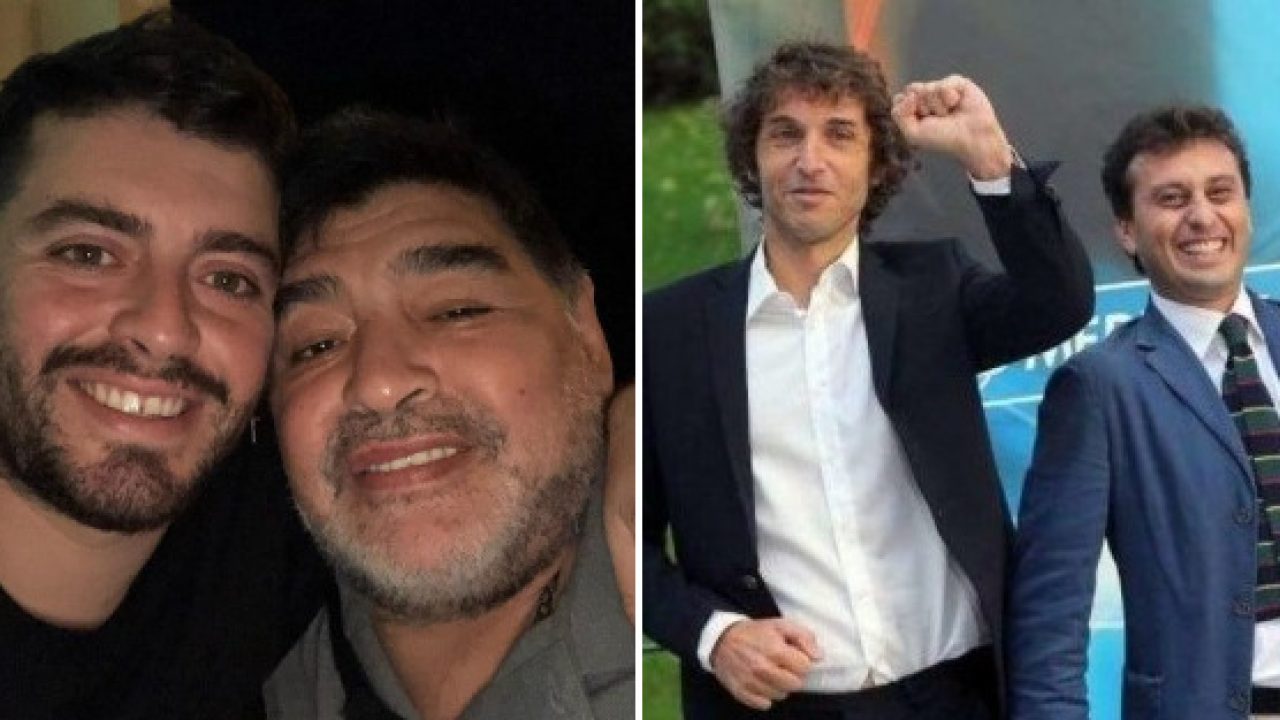 Cruciani e Parenzo Maradona Junior