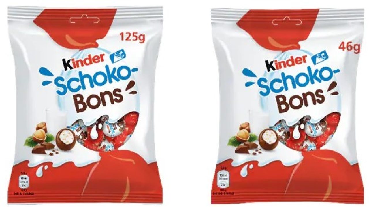 Ovetti Kinder Schoko-Bons ritirati anche in Italia per l'allarme