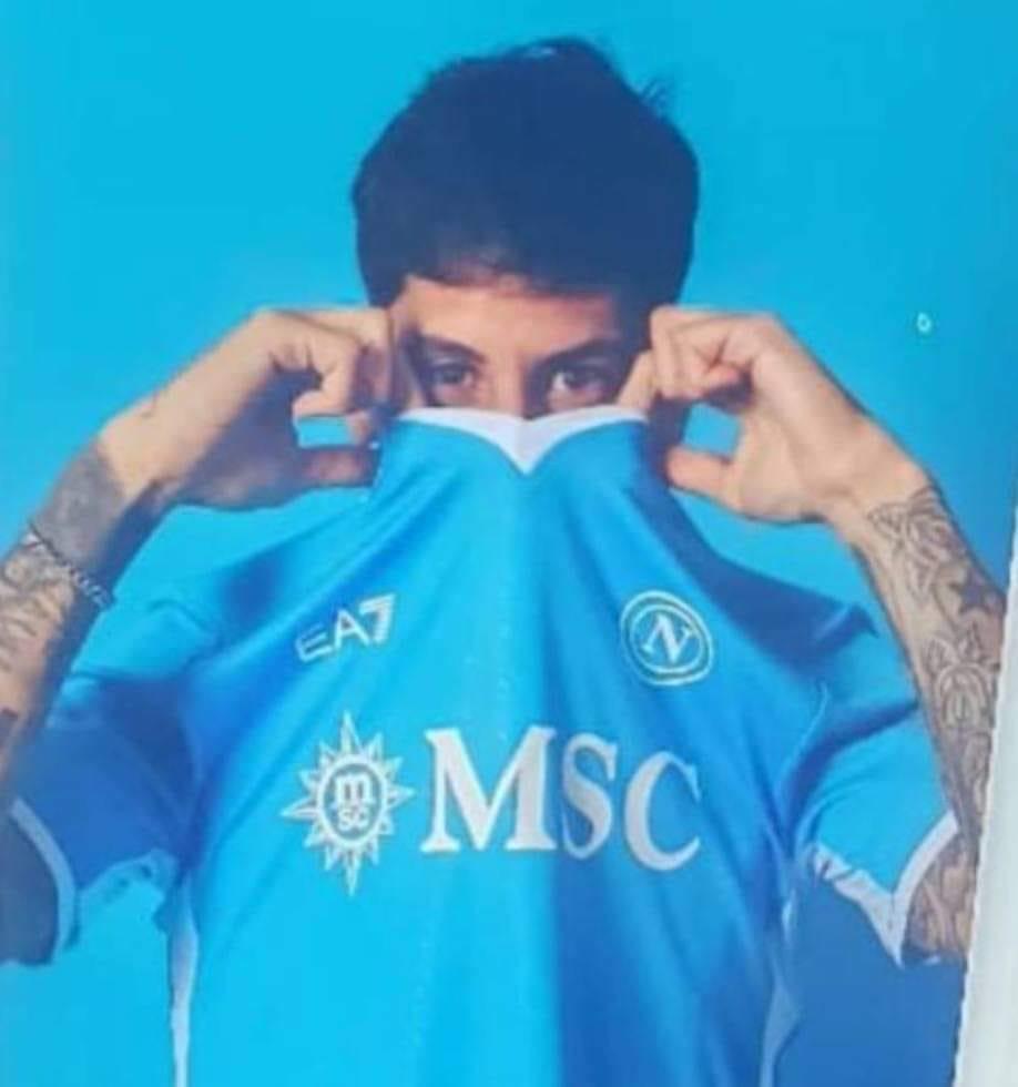 Il primo leak spuntato in rete della maglia della SSC Napoli per la stagione 2024/2025