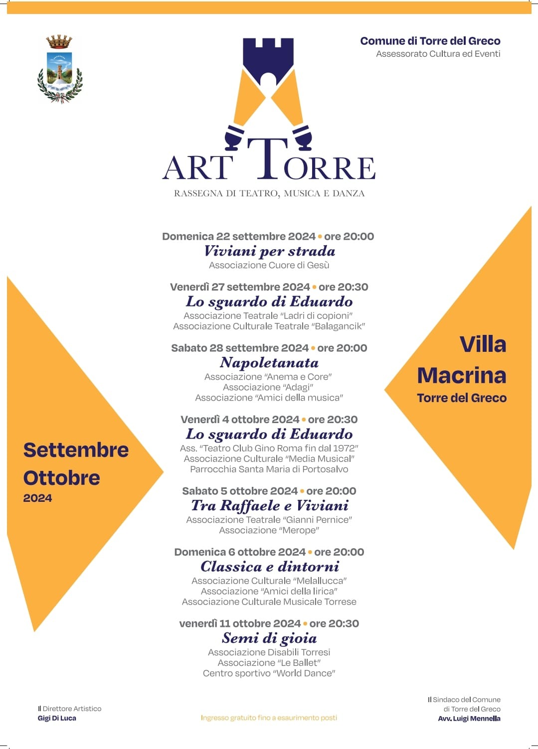 arttorre villa macrina programma