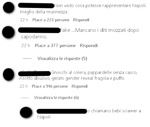 commenti pasta monnezza